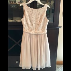Homecoming -Speechless blush party dress